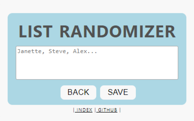 List Randomizer Preview image 2