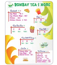 Bombay Tea & More menu 2