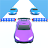 Merge Car Run - Evolution Race icon