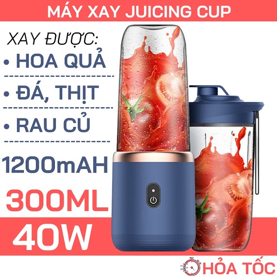 Máy Xay Sinh Tố Cầm Tay Mini Tích Điện Juicing Cup - Máy Xay Sinh Tố Đa Năng