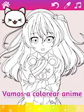 Dibujos Para Colorear Anime Manga Efectos Animados Apps En