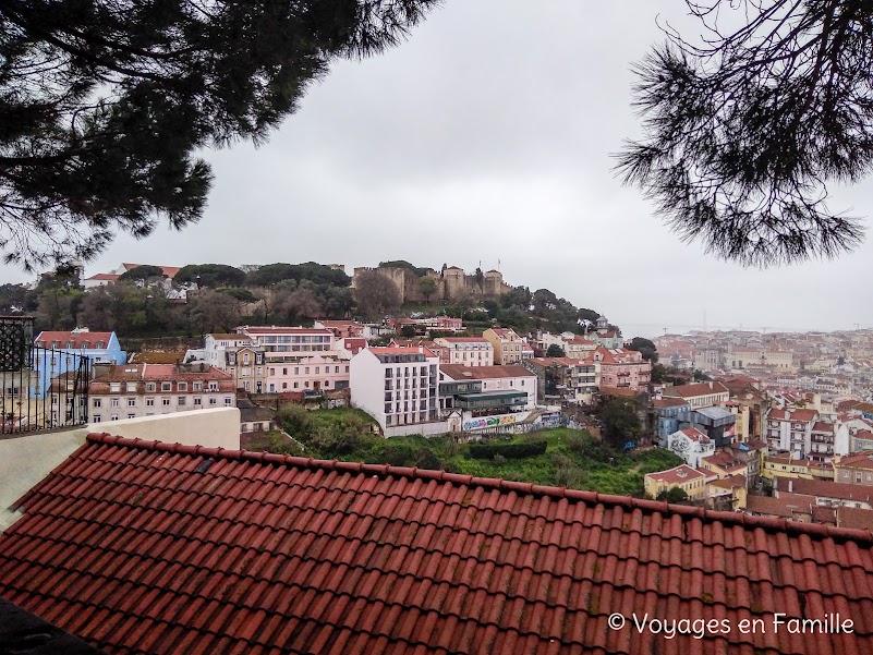 Lisbonne, mirador da Graça