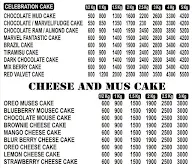 Cake Inventor menu 2