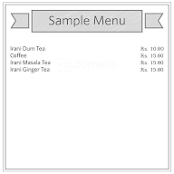Irani Tea Stall menu 1