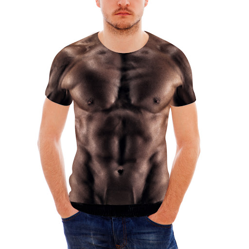 Title 4, Mens Sports Fitness Leisure T-shirt Short-slee...