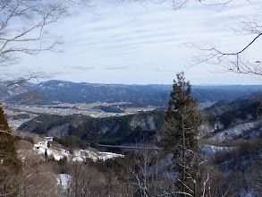 油坂峠から白鳥町