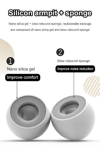 Title 4, Silent Learning Special Silicone Sleeve Noise-c...