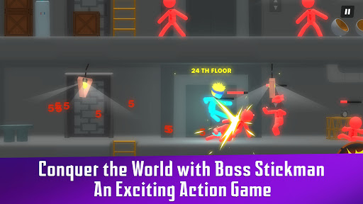 Screenshot Boss Stick man