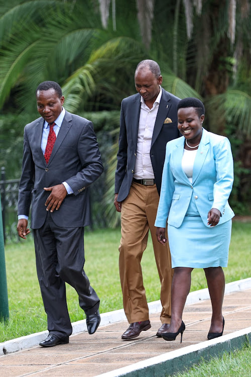 Leaders attending the Kenya Kwanza Parliamentary Group (PG) at State House on May 23, 2023