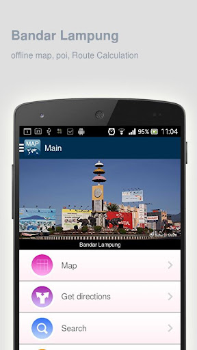 Bandar Lampung Map offline