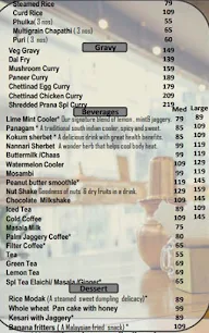 Prana menu 2