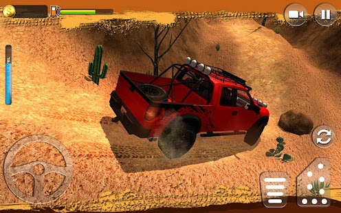 Offroad Muscle Truck Driving Simulator 2017 banner