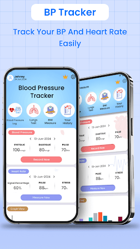 Screenshot Blood Pressure app: Bp app