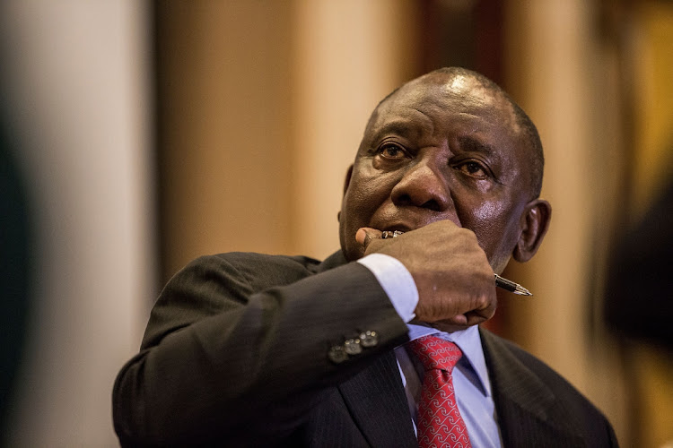 President Cyril Ramaphosa says South Africa will pull out of the ICC. File photo.