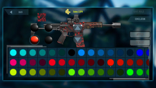 Gun Builder Simulator 2D APK MOD screenshots 3