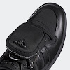 adidas for prada re-nylon forum low core black / core black / silver metallic