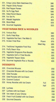 China Garden menu 4