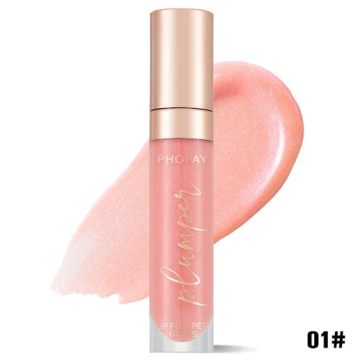 Title 1, PHOFAY Shiny Lip Plumper Gloss for fuller lips....