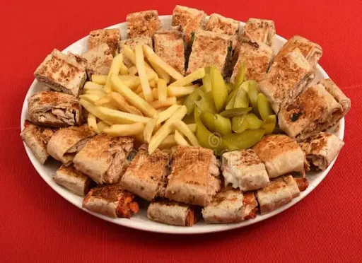 Arabian Shawarma On Plate