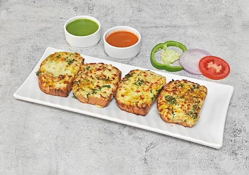 Garlic Bread With Cheese [4 Pieces]