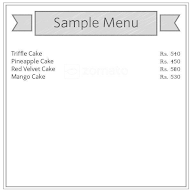 Muskan The Bakery Shop menu 1