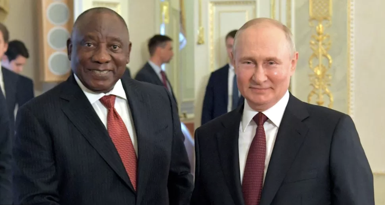Court documents show South African President Cyril Ramaphosa was against arresting Mr Putin