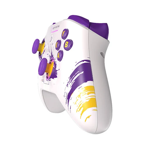 Tay cầm chơi game DAREU H105 White-purple