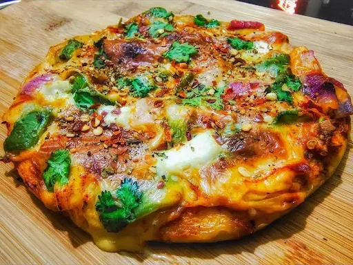 Cheese Capsicum Onion Pizza [Mini, 6 Inches]