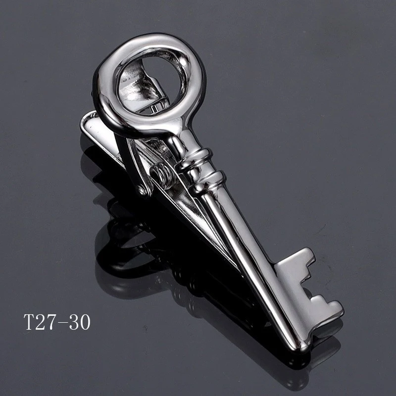 Prendedor de Gravata Masculino Acessório de Roupa Formal Mantém a Gravata no Lugar com Elegância Design Sofisticado Ideal para Ocasiões Especiais