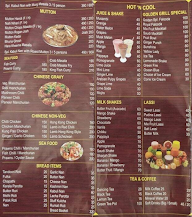 Golden Grill Restaurant menu 5