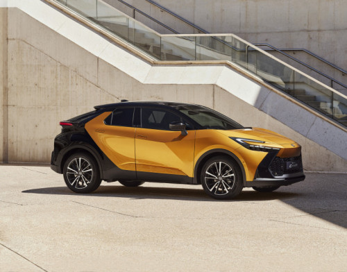 The new Toyota CH-R is just as radical and eye-catching as the first model introduced in 2014. Picture: SUPPLIED