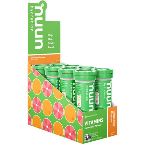 Nuun Vitamin Hydration Tablets: Grapefruit Orange, Box of 8