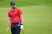 Sam Horsfield of England on the 16th during day 2 of The South African Open Championship hosted by the City of Joburg at Randpark Golf Club on January 10, 2020 in Johannesburg, South Africa.