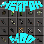 Cover Image of Herunterladen Weapon mod for minecraft 1.0 APK