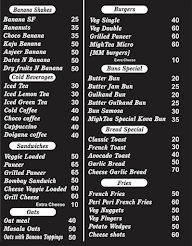 MighTea Cafe menu 3