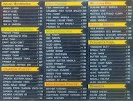 Dhabba Express menu 1