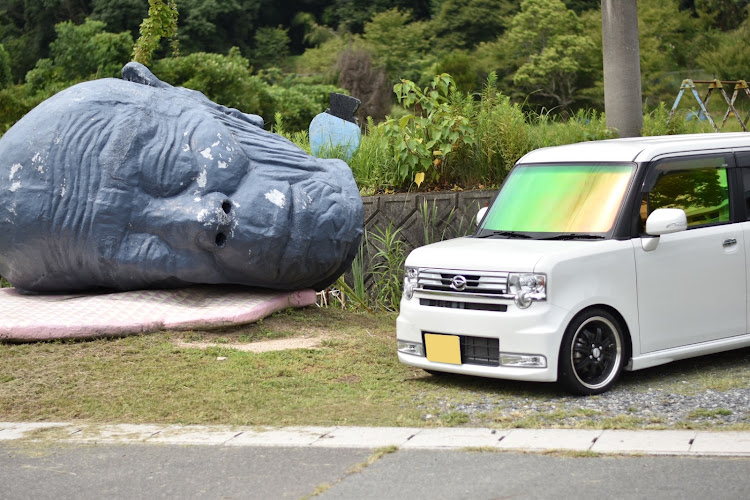 ムーヴコンテカスタムのコンテカスタム・ドライブ・ファンキーゴースト・夏の終わり・ドラえもんに関するカスタム事例の投稿画像2枚目