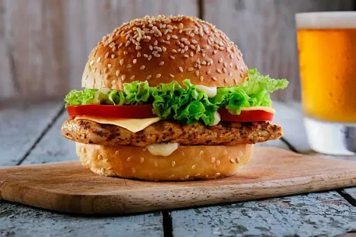 Spicy Grilled Chicken Burger