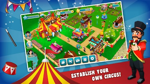 Android application My Free Circus screenshort