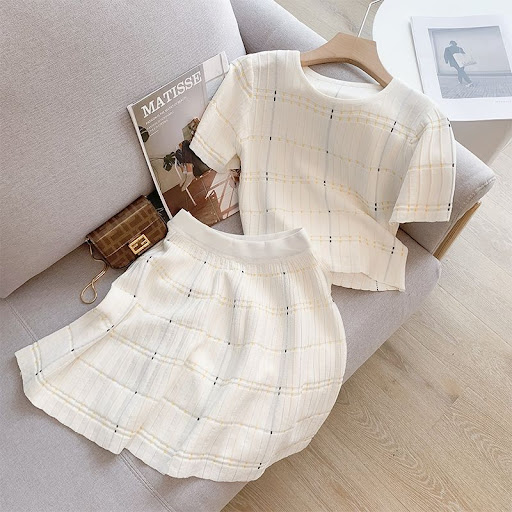 Title 3, French Half Length Skirt Outfit