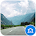 Calm white road theme