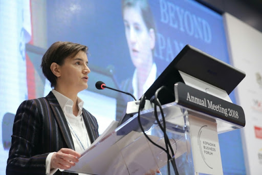 Ana Brnabić: Sa Vučićem o personalnim rešenjima u vladi