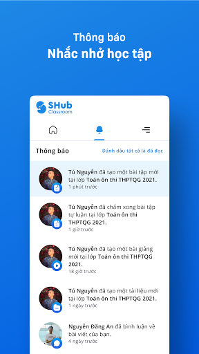 SHub Classroom - Học trực tuyẠn mọi lúc mọi nơi.