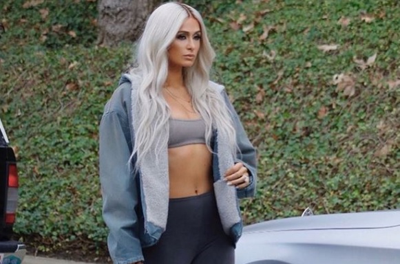 Paris Hilton is one of several celebrities who channeled Kim Kardasian to promote Kanye West's Yeezy Season 6 collection.