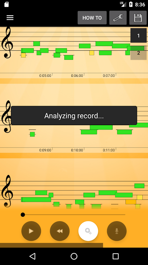 app that converts music into sheet music