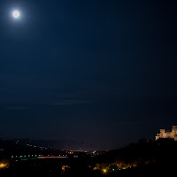 Torrechiara al chiar di luna di 