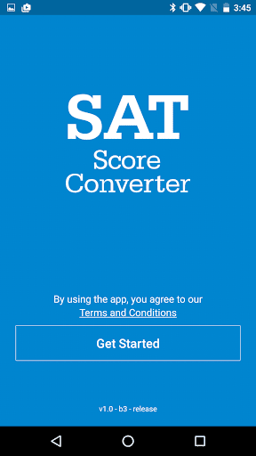 SAT Score Converter