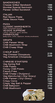 Chikoos Kitchen menu 1