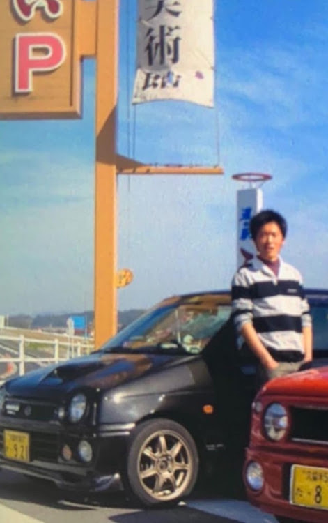 アルトワークスの親友・親友とドライブ・親友の愛車・走り屋仕様・キチガイ共に関するカスタム事例の投稿画像1枚目