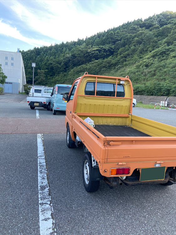 インスパイアの温泉ドライブ・事故に遭遇、そのまま事故対応に従事😅・サイドブレーキ引き忘れ・無人事故・駐車場でパシャリに関するカスタム事例の投稿画像1枚目